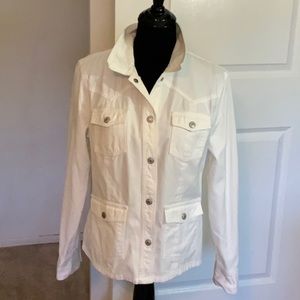 Gap white Denim jacket